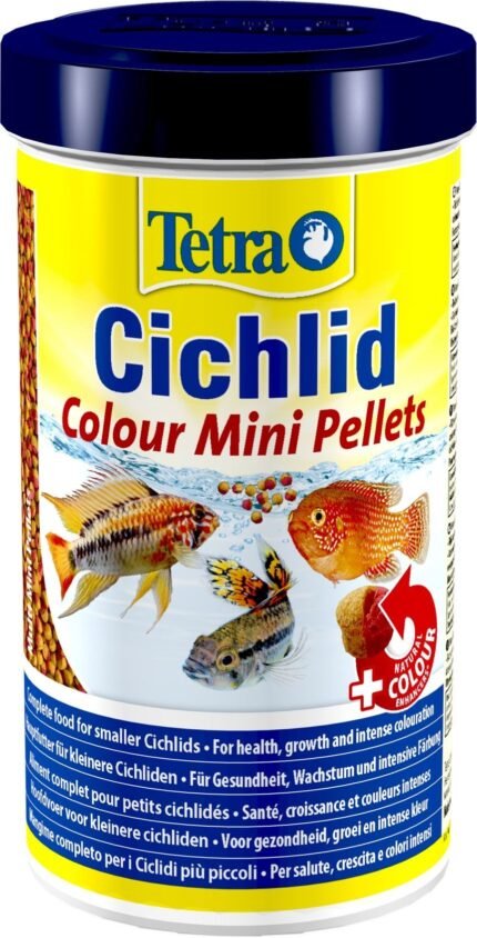 Tetra Cichlid Colour Mini Pellets 500ml