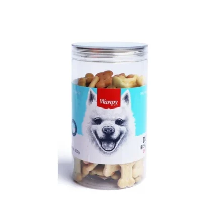 Wanby calcium biscuits shaped like bones
